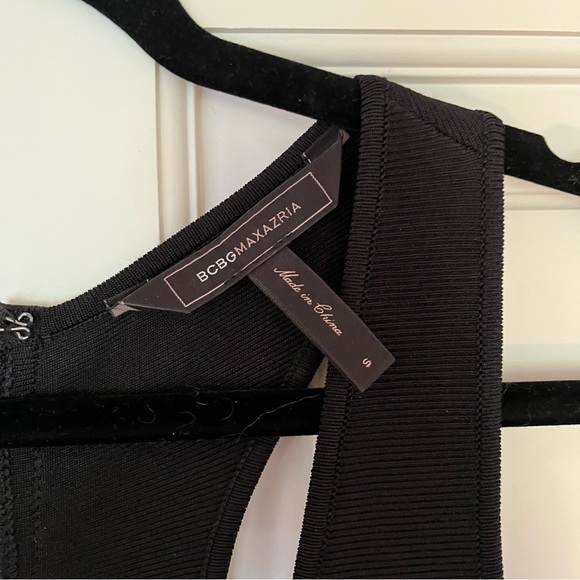 BCBGMAXAZRIA BodyCon Black Dress - Picture 4 of 7